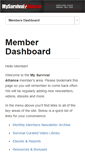 Mobile Screenshot of mysurvivalalliance.net